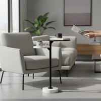 طاولة خدمة قاعدة رخام هندي اسود