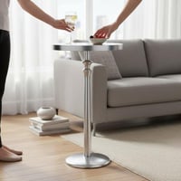 طاولة خدمة هندي حديد فضي