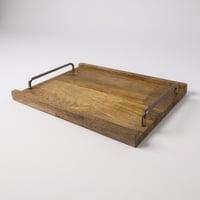 طقم طوفرية خشب بمقبض حديد هندي