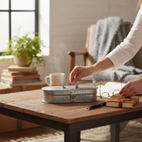 صندوق ديكور حديد