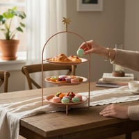 صحن تقديم 3 دور