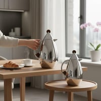 ترمس ستيل لوفر فضي