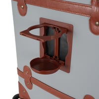 طقم حقائب سفر ضد الكسر - كلاسيكيه 4 قطع مغطى بالجل...