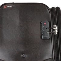 طقم حقائب سفر جلد 3 قطع بخامة جلد PU الفاخرة، تصمي...