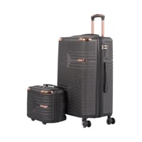 شنط سفر صلبة - مكون من 4 قطع يشمل حقيبة يد - بكفرا...