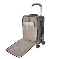 حقيبة سفر كابينة الطائرة بولي كربونات 20 إنش - ضد...