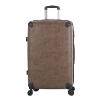 طقم حقائب سفر فاخرة ومحصنة - 4 قطع (3 ترولي + 1 حق...