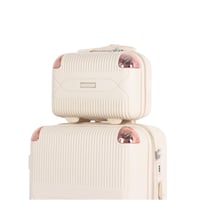 طقم حقائب سفر دبش فاخر: خيار مثالي للعرائس والمساف...