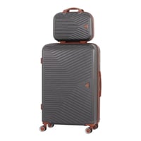 طقم حقائب سفر دبش عروسة - مكون من 7 قطع يشمل 5 شنط...