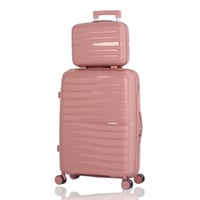 طقم حقائب سفر ضد الكسر - polypropylene - يتكون من...