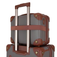 طقم حقائب سفر ضد الكسر - كلاسيكيه 4 قطع مغطى بالجل...