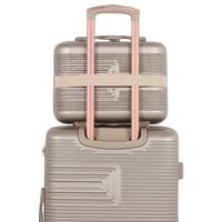 شنط سفر صلبة - مكون من 4 قطع يشمل حقيبة يد - بكفرا...