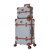 طقم حقائب سفر ضد الكسر - كلاسيكيه 4 قطع مغطى بالجل...