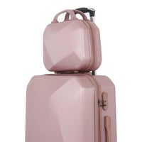 طقم شنط سفر - مكون من 7 قطع يشمل 5 شنط تروللي وشنط...