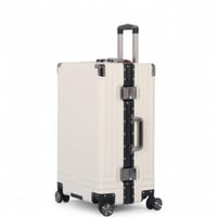 طقم حقائب سفر فاخر من الألمنيوم: متانة وأناقة لا ت...