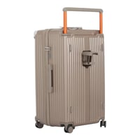 طقم حقائب سفر صلب مكون من 3 قطع بكفرات دبل وحامل ك...