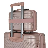 طقم حقائب سفر ودبش عرايس 4 قطع فاخر