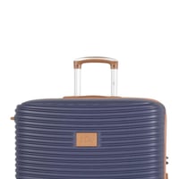 طقم حقائب سفر فاخر ومتين - 3 قطع من البولي كربونات...