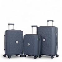 طقم حقائب سفر - مكون من 3 قطع - مصنوع من البولي بر...