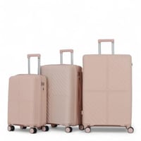 طقم شنط سفر ضد الكسر من خامة البولي بروبيلين مكون...