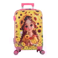 طقم شنط سفر اطفال تتزين بشخصيات مختلفه - مكون من 2...