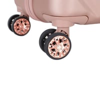 مجموعة شنط سفر مكون من 5 قطع دبل كفرات بتفاصيل نحا...