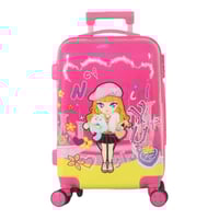 طقم شنط سفر اطفال تتزين بشخصيات مختلفه - مكون من 2...