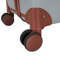 طقم حقائب سفر ضد الكسر - كلاسيكيه 4 قطع مغطى بالجل...