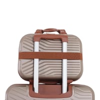 طقم حقائب سفر دبش عروسة - مكون من 7 قطع يشمل 5 شنط...