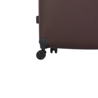 طقم حقائب سفر فاخرة ومحصنة - 4 قطع (3 ترولي + 1 حق...