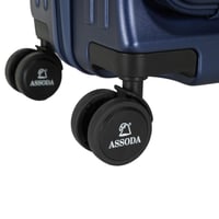 حقيبة سفر ذكية مقاس 20 بوصة - تصميم فاخر مع منفذ U...