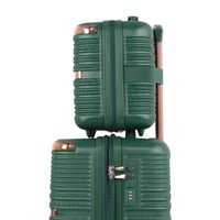 شنط سفر صلبة - مكون من 4 قطع يشمل حقيبة يد - بكفرا...