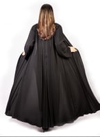 عبايه نص كلوش كسرات امام وخلف-121