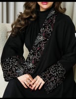 عبايه نص كلوش كريب_900