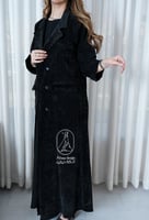 بليزر مخمل داكن بدون بطانه-850