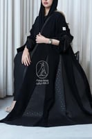 عبايه كلوش على مثلثات جاكار-805