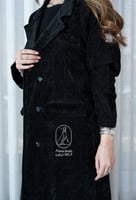 بليزر مخمل داكن بدون بطانه-850