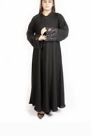 عبايه نص كلوش انترنت على تدخيله باليد شك-106