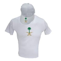 تيشيرت اليوم الوطني مقاس كبير للجنسين (رجالي ونسائ...