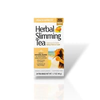 شاي الأعشاب للتخسيس، الخوخ والمشمش 24 كيس شاي (48...