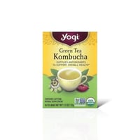 شاي كومبوتشا الأخضر، 16 كيس شاي