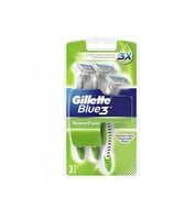 جيليت ماكينة حلاقة بلو 3 للبشرة الحساسه 3 قطع