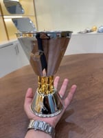 مباخر دائري كبير مذهب