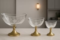 صحن زجاجي تقديم بلاتينوم