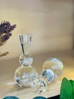 قاعدة شموع كرستال