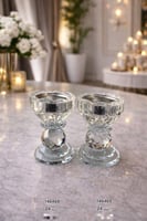 مبخرة كريستال شفافة فاخرة