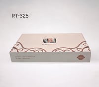 طقم بيالات مع فناجين تركي بنقش مختلف ١٨ حبه