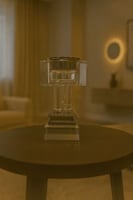 مبخرة كريستالية فاخرة بتصميم عصري