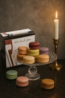 صحن كريستال فاخر بقاعدة