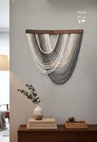 ستارة ديكور جدارية بخيوط هدب متدرجة